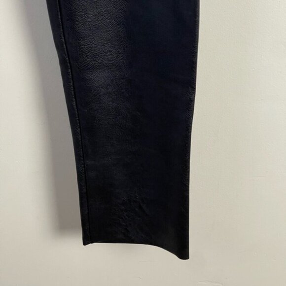 commando Women's Perfect Control Faux Leather Leggings Black Medium slimming - Picture 11 of 15